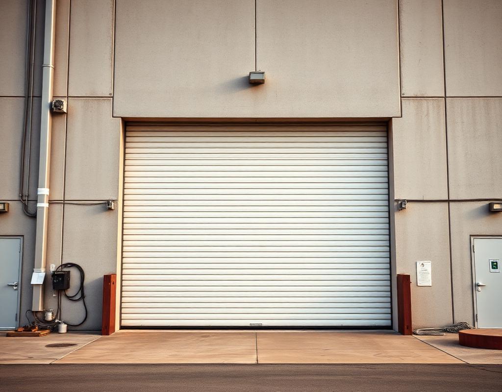 Commercial garage door